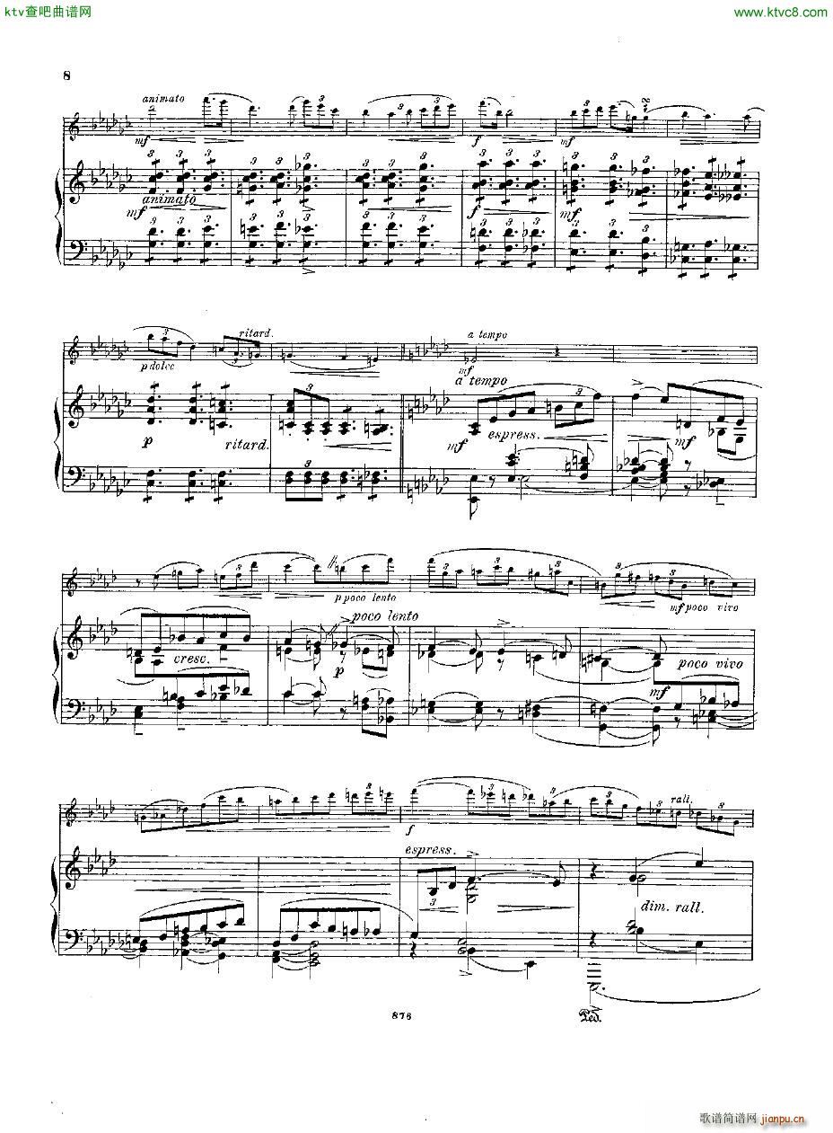 Andersen op 54 Deuxieme Impromptu fl pno7
