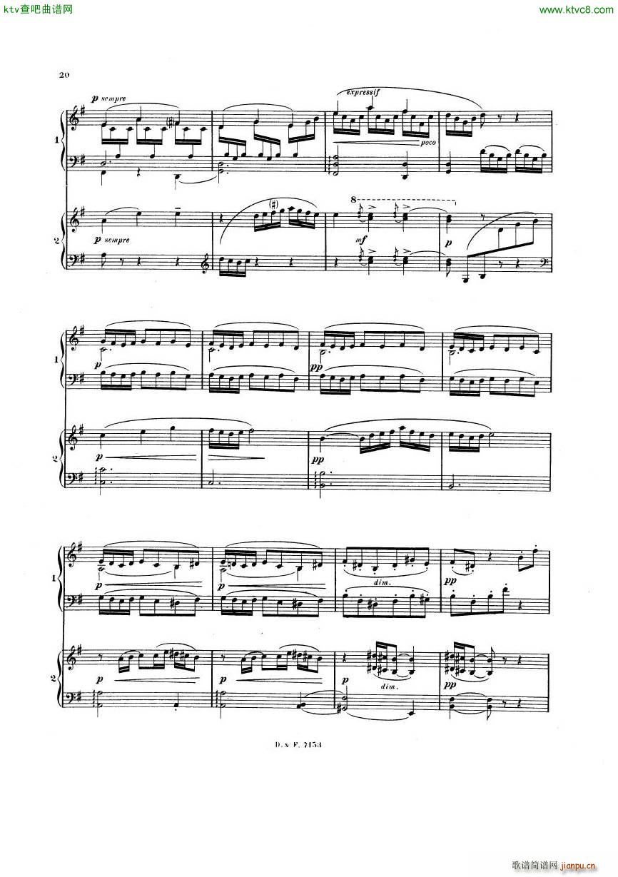 busser debussy Petite Suite 2P20
