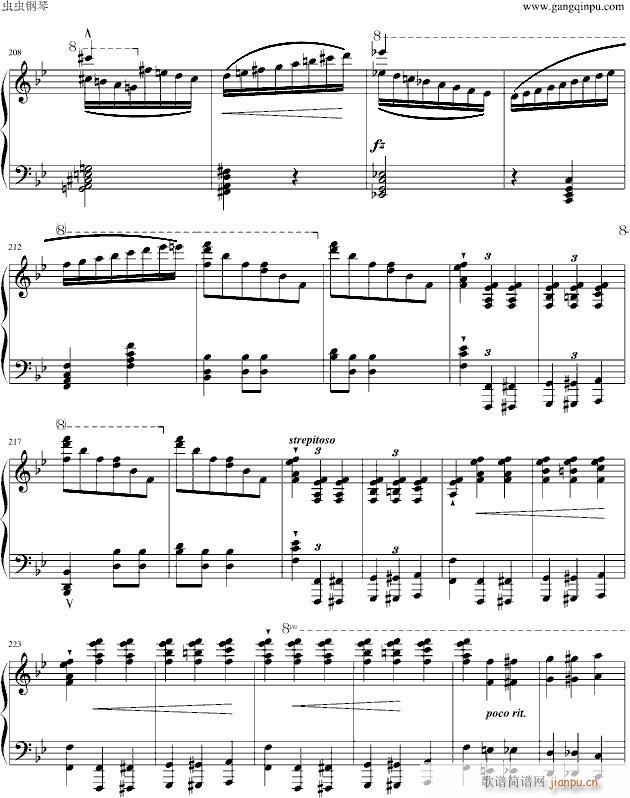 李斯特《唐璜的回忆》选段――香槟之歌  最难钢琴曲~_李斯特10