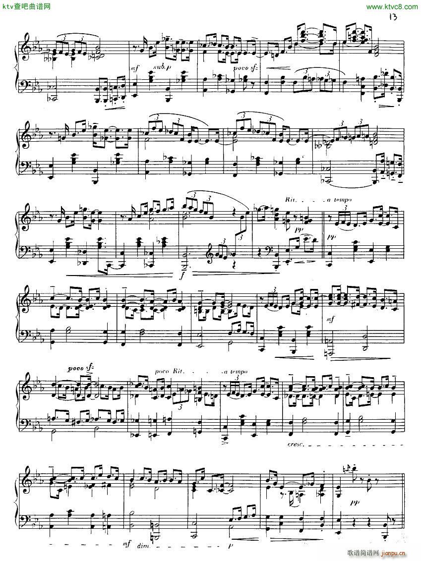 Albright Grand Sonata in Rag13