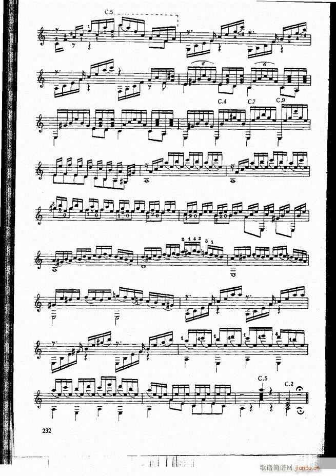 古典吉他演奏教程181-24052