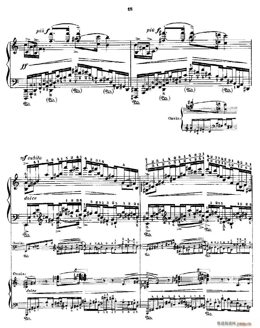 肖邦《练习曲》Fr Chopin Op 25 No118