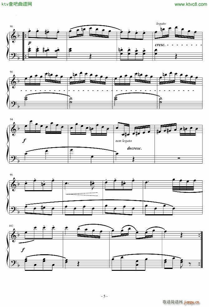 贝多芬F大调小奏鸣曲_贝多芬 beethoven5