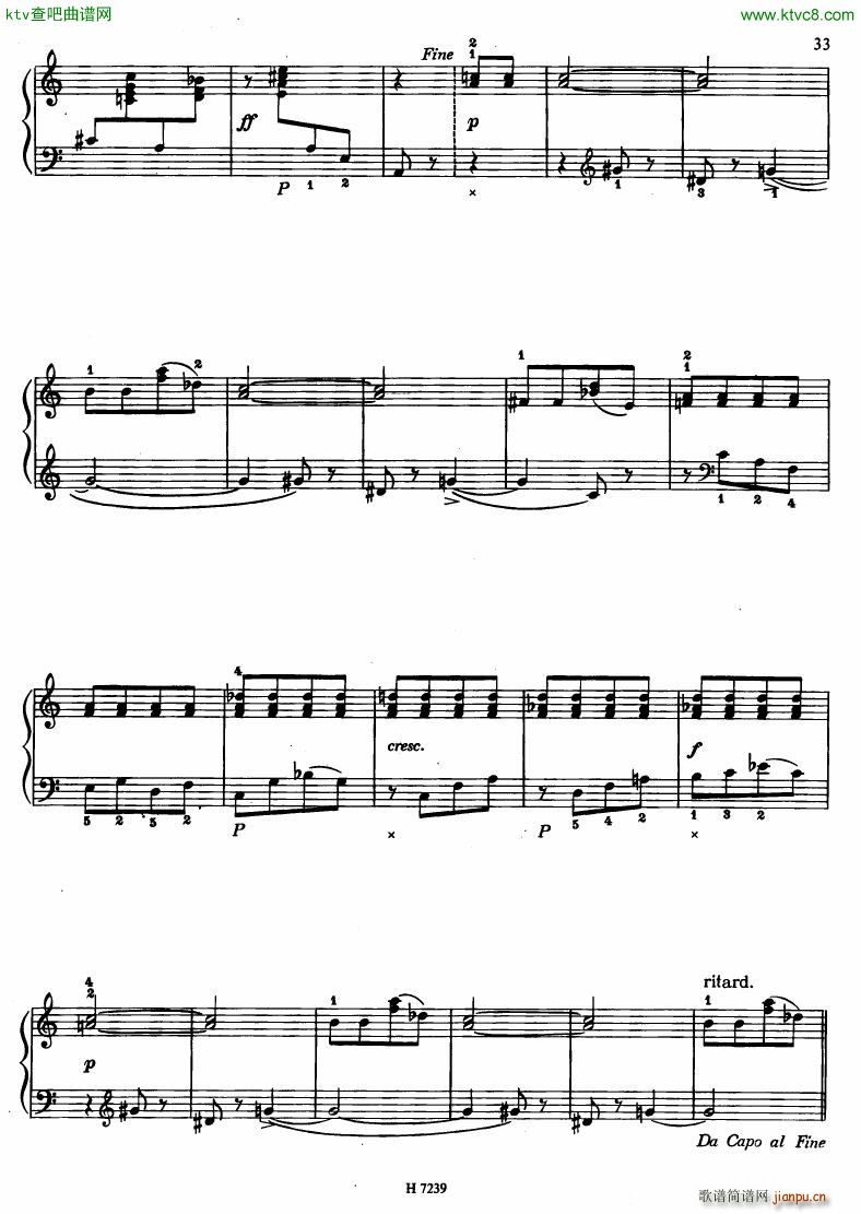 Hurnik piano etudes30