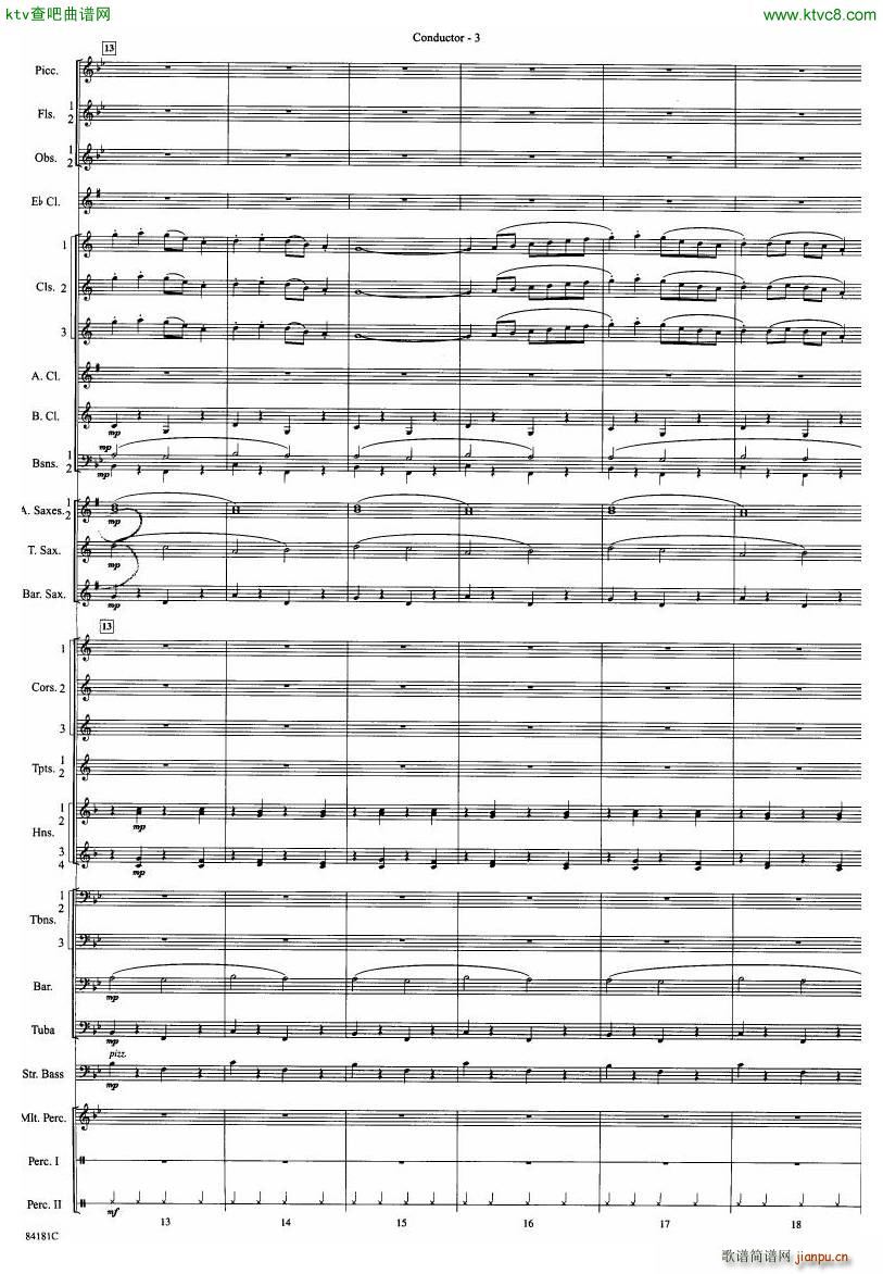 Anderson Sleigh Ride full score4
