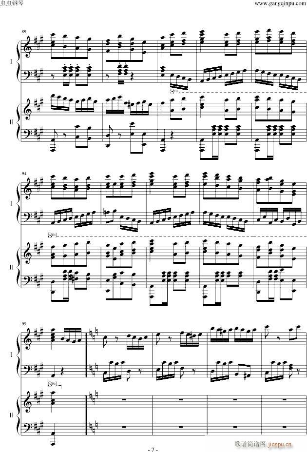 （情侣版）土耳其进行曲_莫扎特7