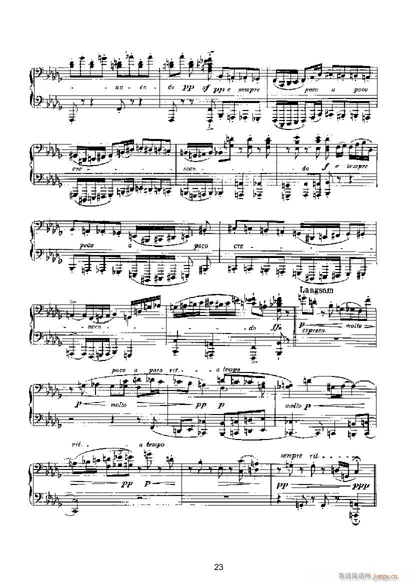 滑稽曲4（四手联弹） 键盘类 钢琴_马克斯.雷格尔2