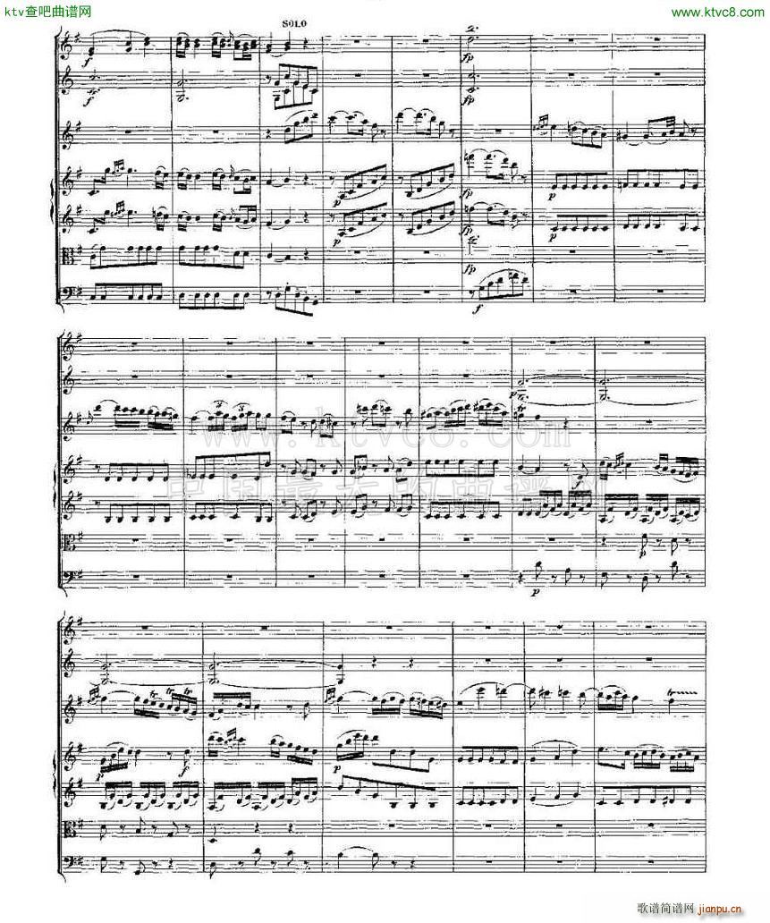 Concerto in D for Flute K 314 D大调长笛协奏曲14