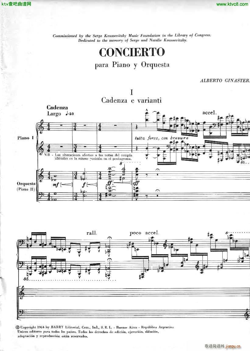 Ginastera Piano concerto No 1 part 11