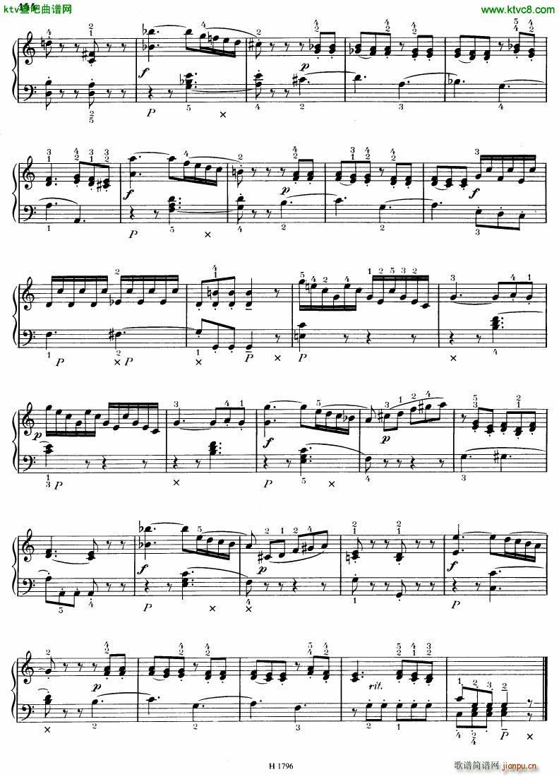 Benda 16 Sonatas 四15