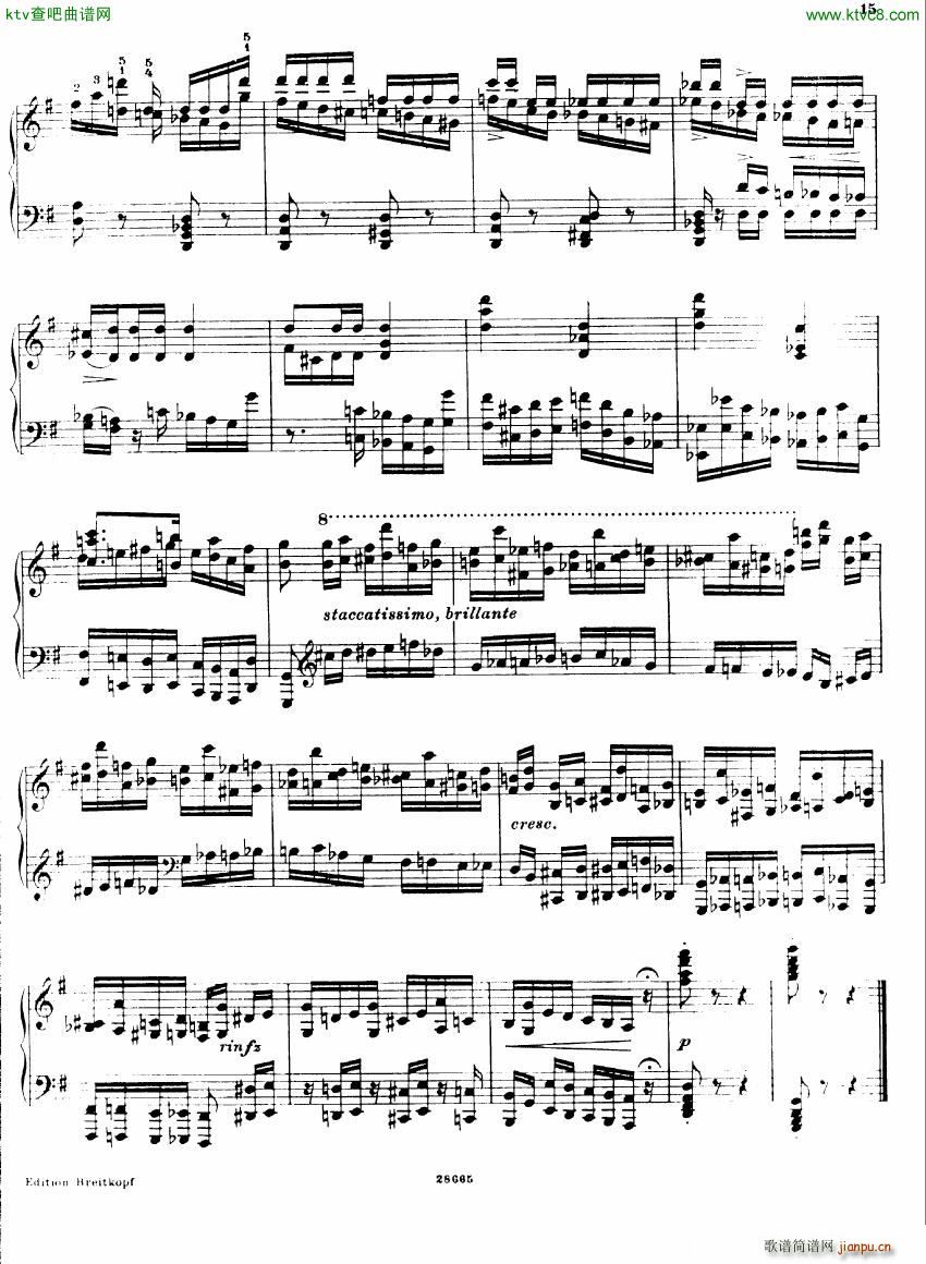 Busoni Etudes 115