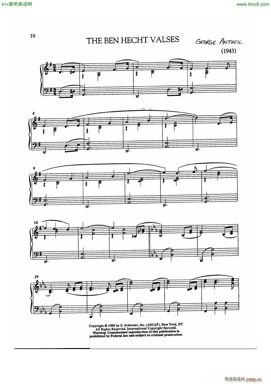 Antheil Ben Hecht Valses1