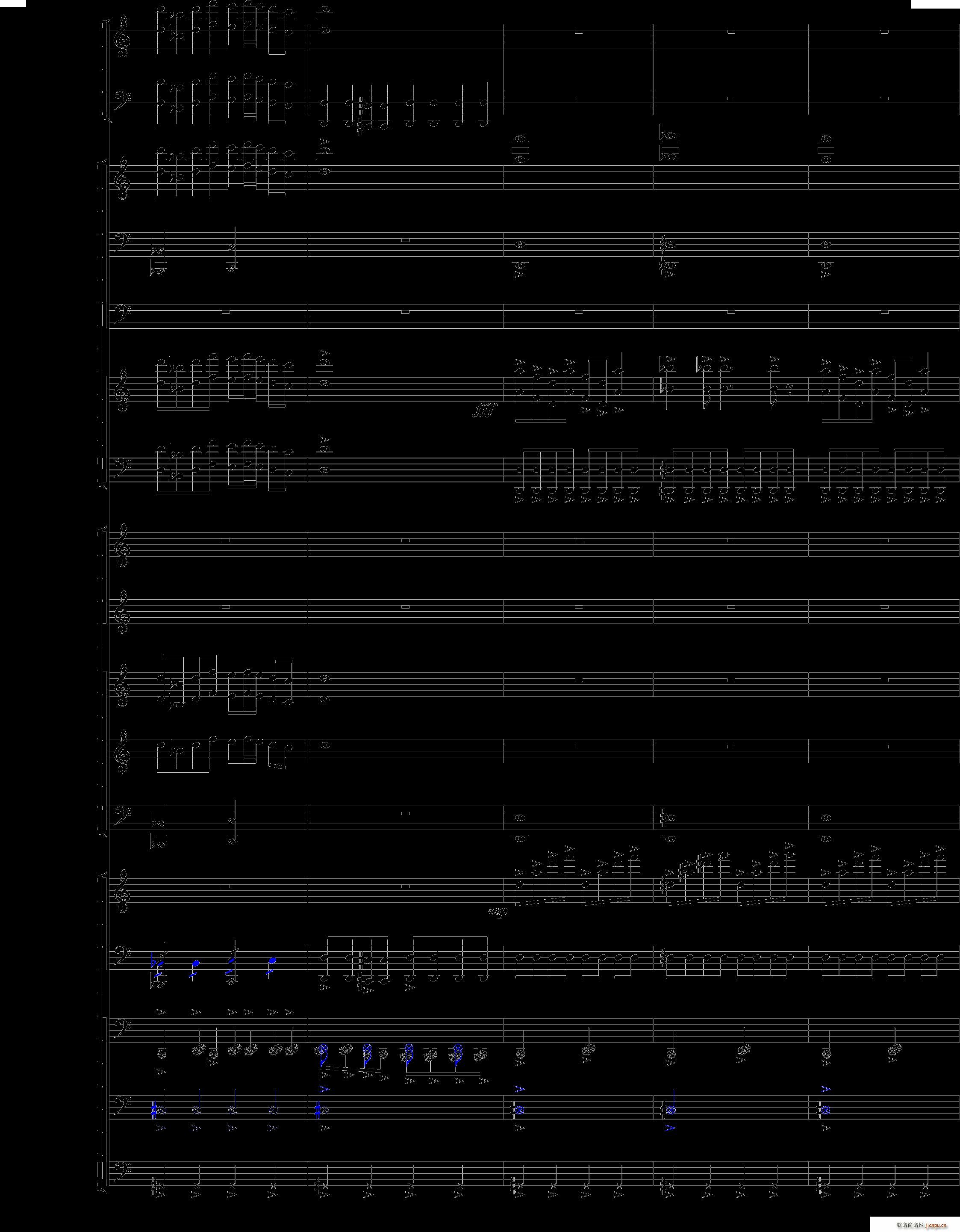 当管弦乐队遇上疯狂爵士鼓手震撼总谱9