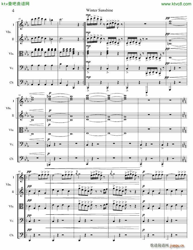 Winter Sunshine 弦乐队_项海波4