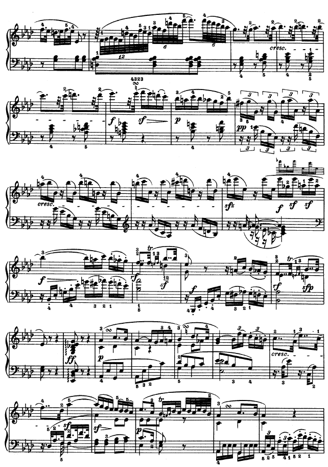 C小调第五钢琴奏鸣曲 - Op. 10―18