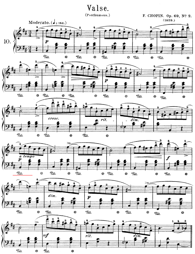 b小调圆舞曲作品69号之21