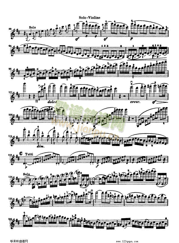 贝多芬小提琴协奏曲(konzert fur violine)2