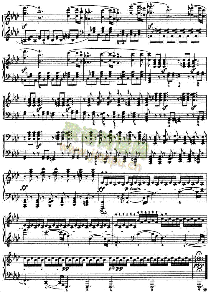 热情奏鸣曲-作品57号(第二十三钢琴奏鸣曲)15