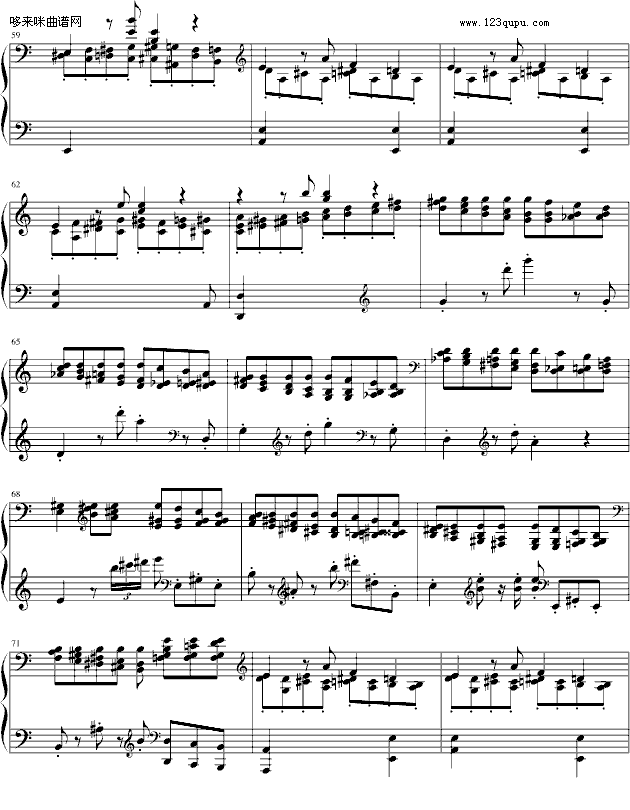 第二钢琴奏鸣曲 第二乐章-普罗科非耶夫5