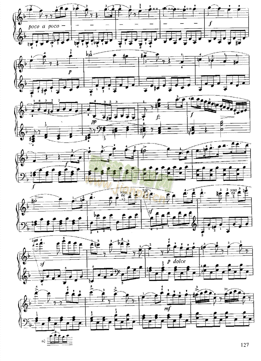 小奏鸣曲(Op.151 No.3) 键盘类 钢琴3