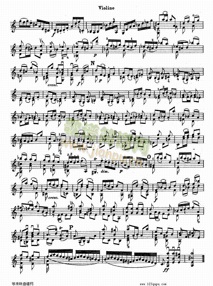 巴赫小提琴协奏曲25
