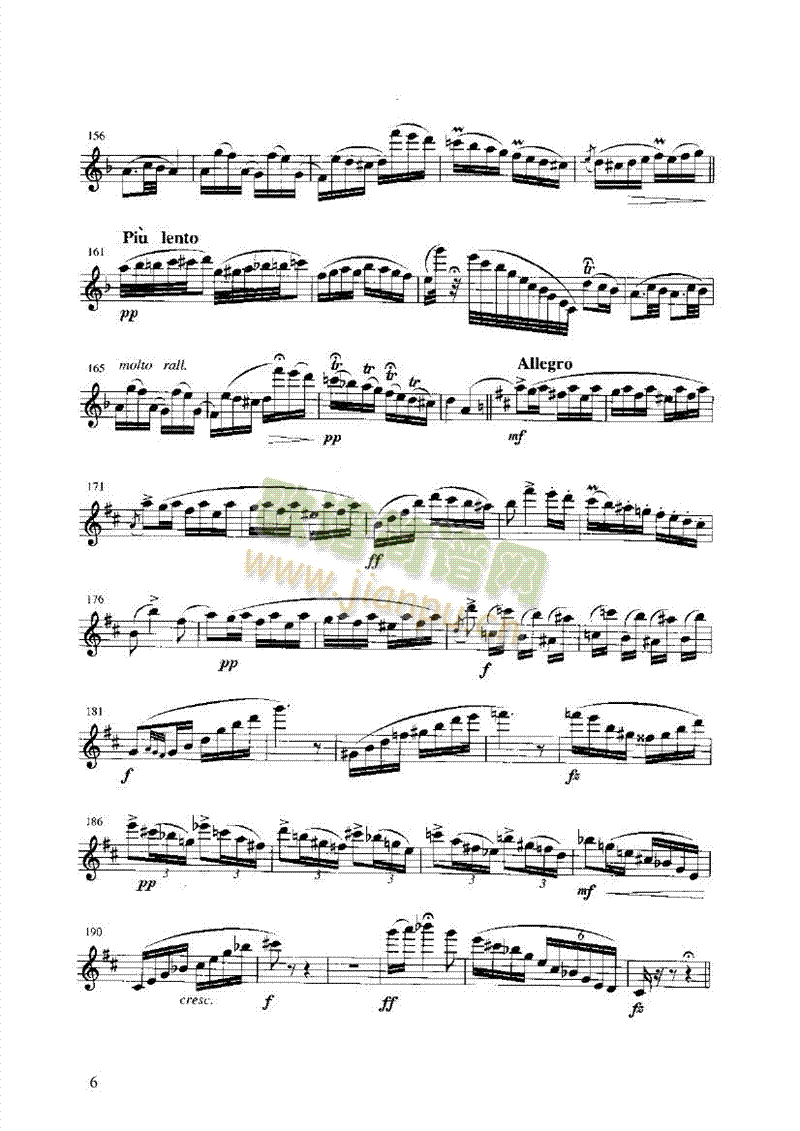 匈牙利田园幻想曲 管乐类 长笛6