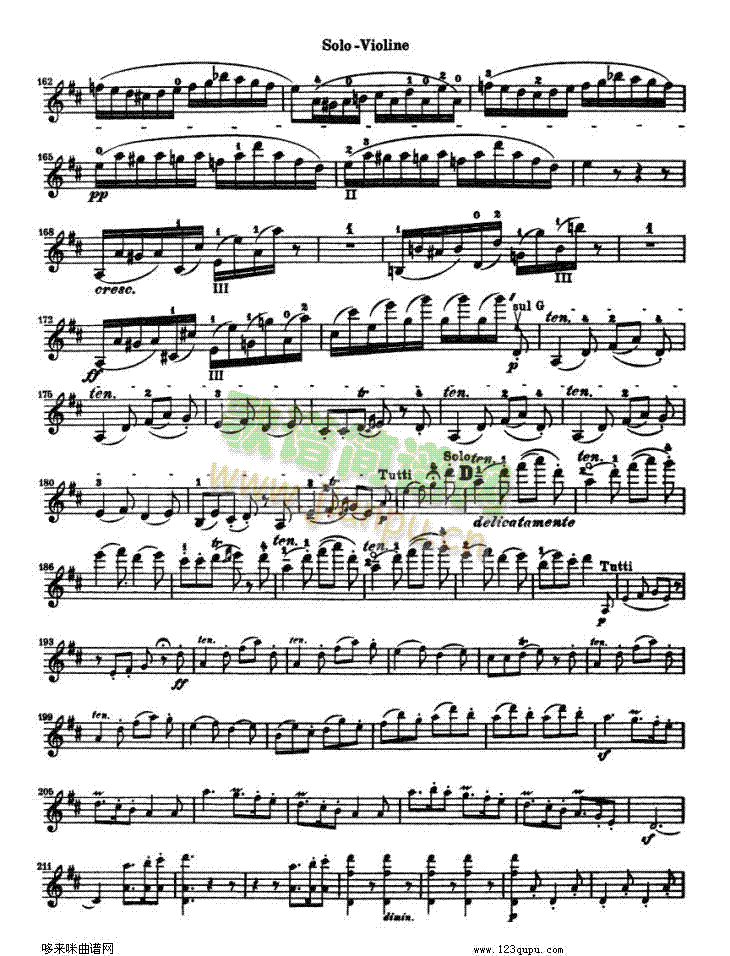 贝多芬小提琴协奏曲(konzert fur violine)17