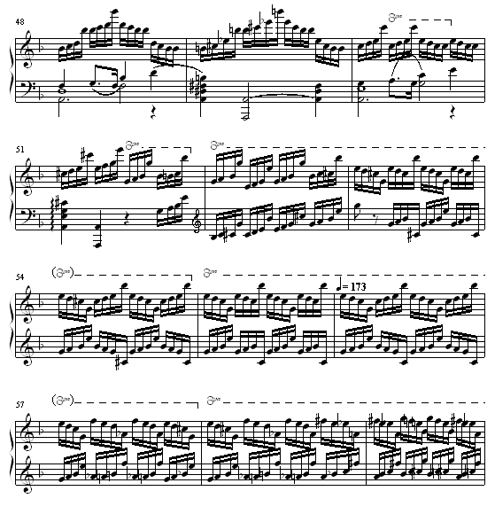 F大调练习曲5