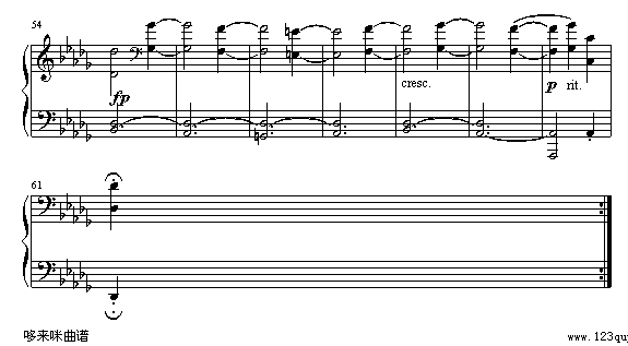 贝多芬《月光》第二乐章-贝多芬3