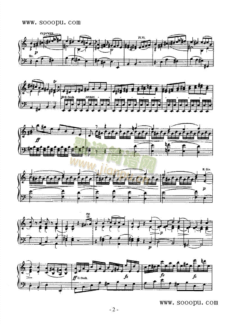 维奥蒂第22小提琴协奏曲―第二十二小提琴协奏曲 弦乐类 小提琴3