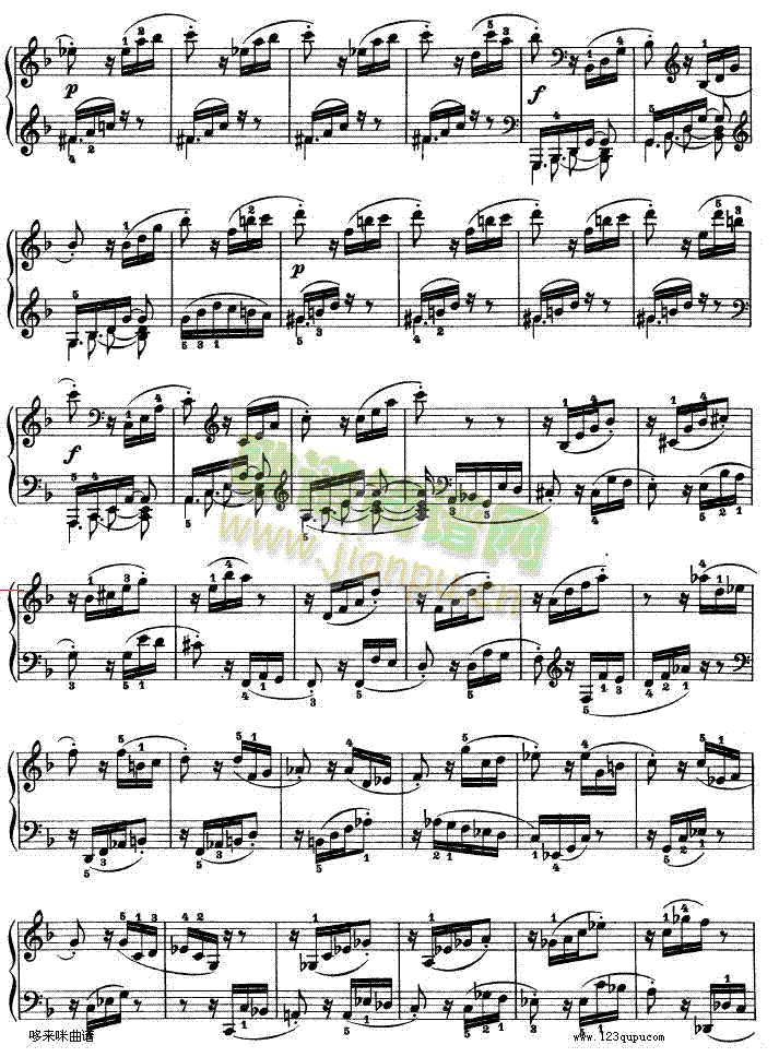 暴风雨-d小调第十七钢琴奏鸣曲 - Op.31―2-贝多芬14