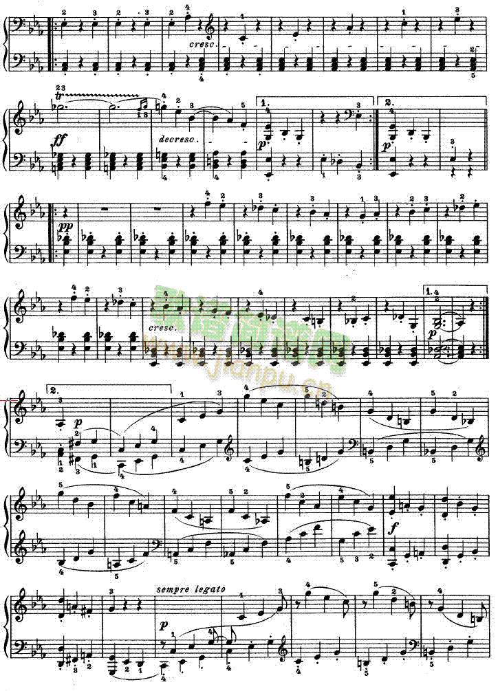 第十三钢琴奏鸣曲-（Op.27 No.1）5