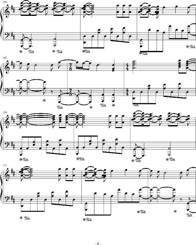 动画片《死神》主题曲《ほうき星》8
