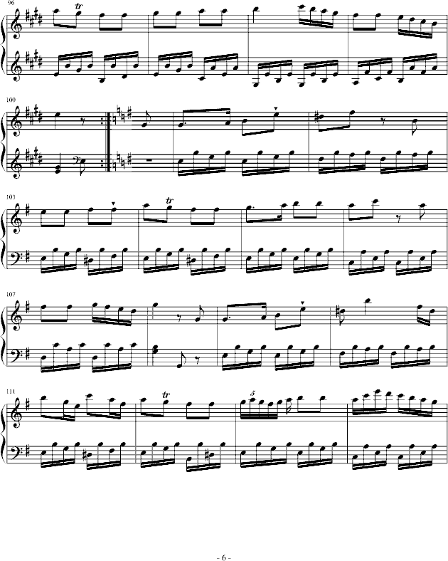 海顿钢琴奏鸣曲34-（终乐章）6
