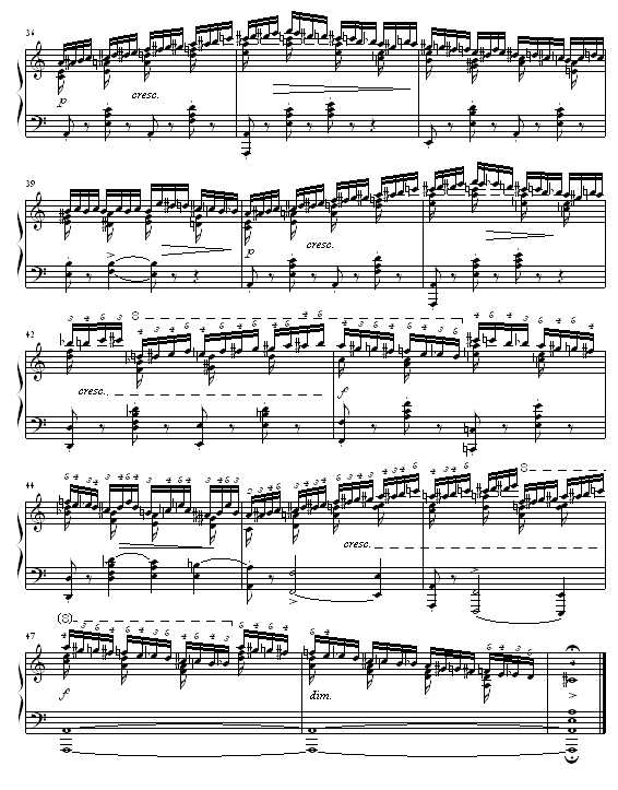 半音练习曲4