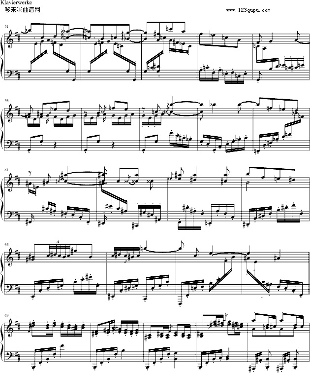 随想曲Op.76 No.2-勃拉姆斯3