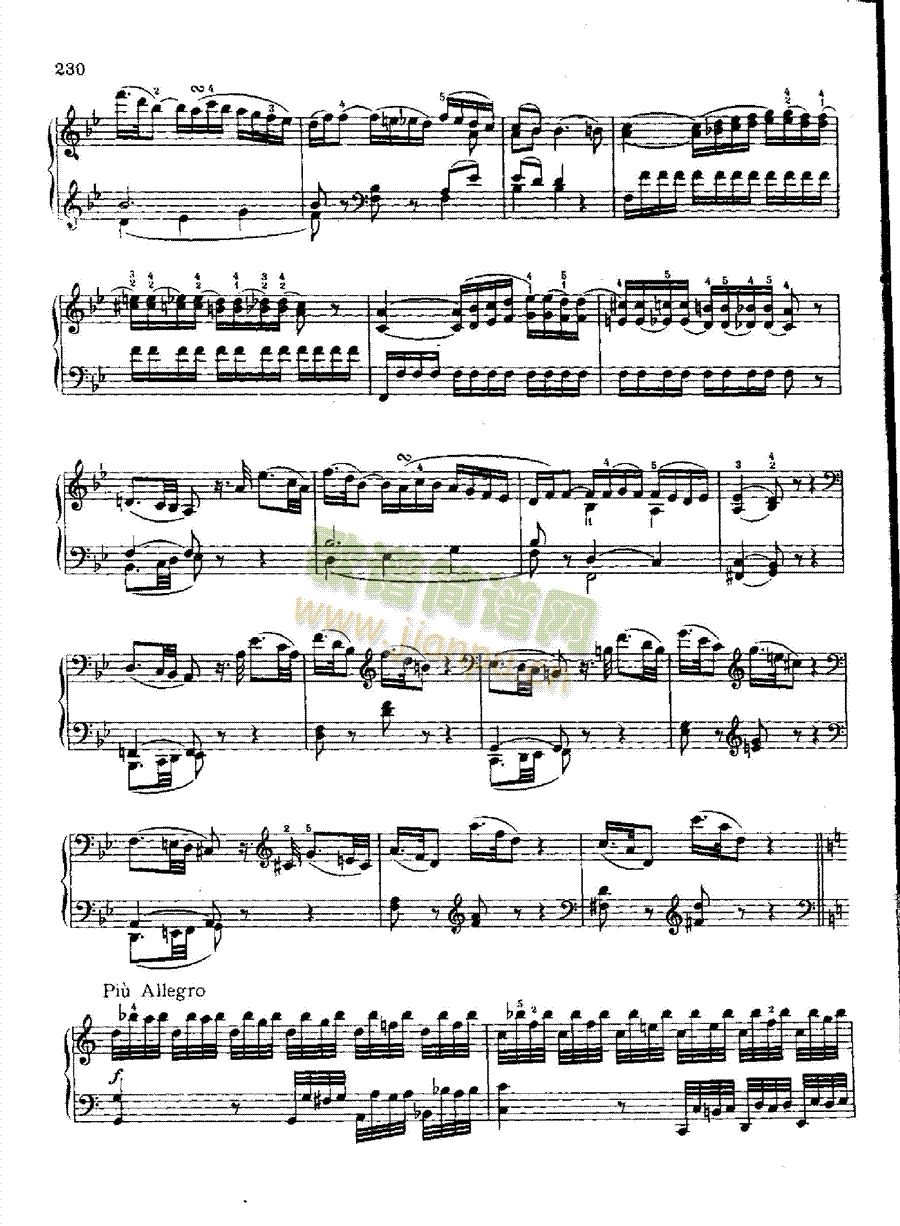 奏鸣曲Nr.475 键盘类 钢琴7