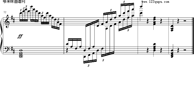 练习曲Op.740 No.3-车尔尼7