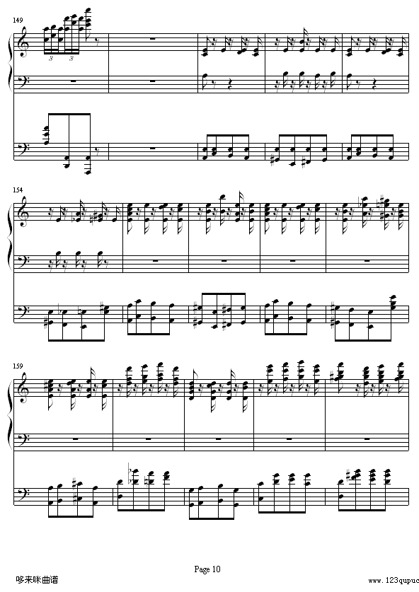 李斯特的帕格尼尼练习曲No. 6-李斯特10