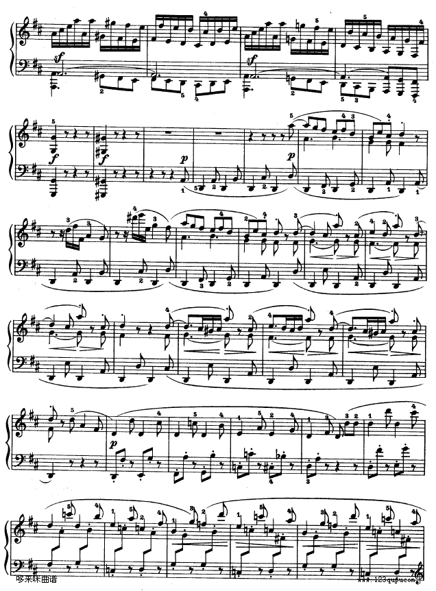 第十五钢琴奏鸣曲-（Op.28）-贝多芬1