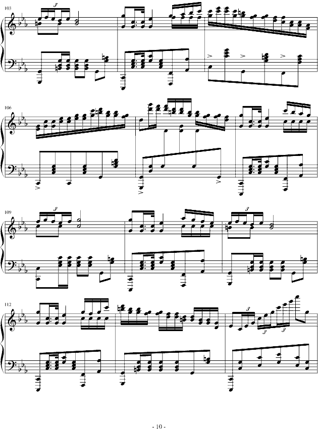 c小调波兰舞曲10