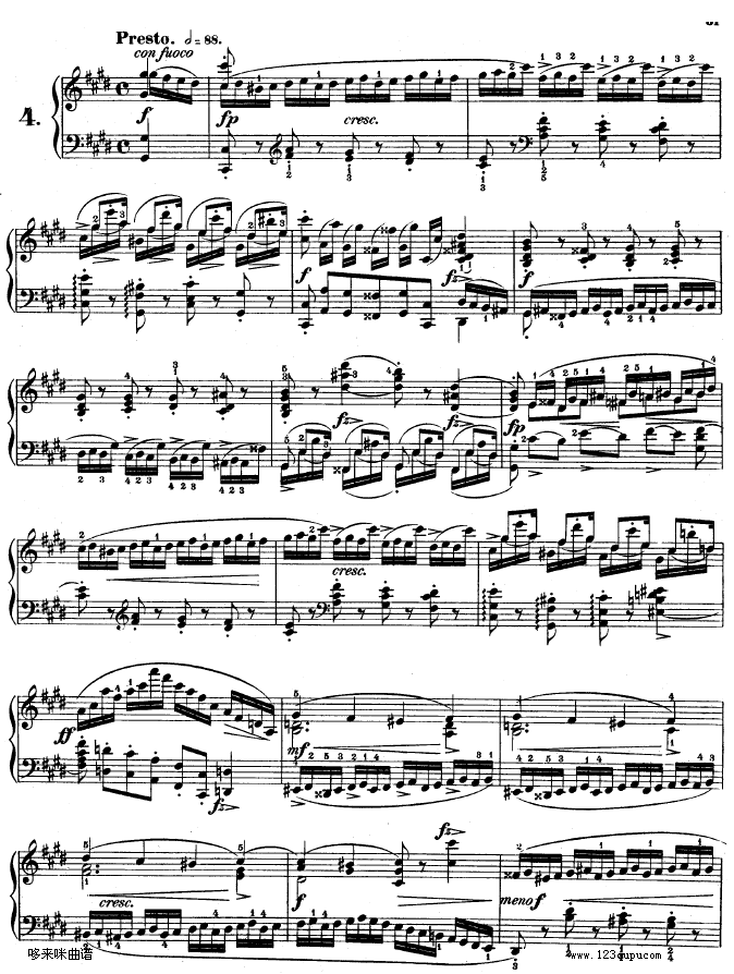 练习曲OP.10 - No4-肖邦1