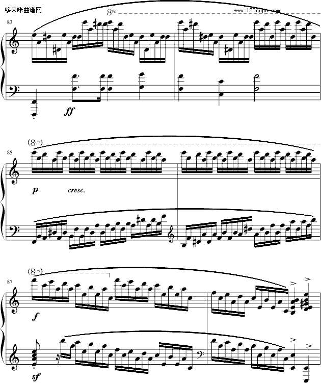 练习曲Op.25 No.11-肖邦14