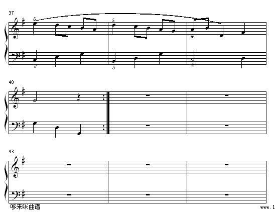小步舞曲-(No.3)-巴赫4