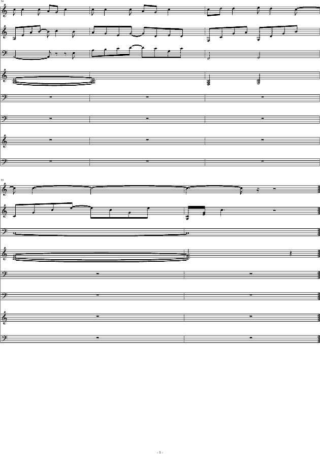 幸福语录（急求歌词）-钢琴谱(钢琴曲)-peterkingily5