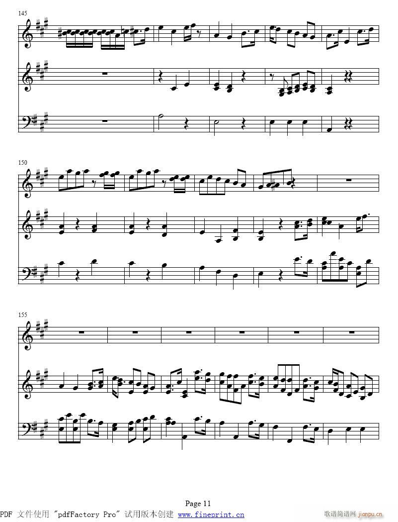 回旋曲 第三乐章8-14提琴4
