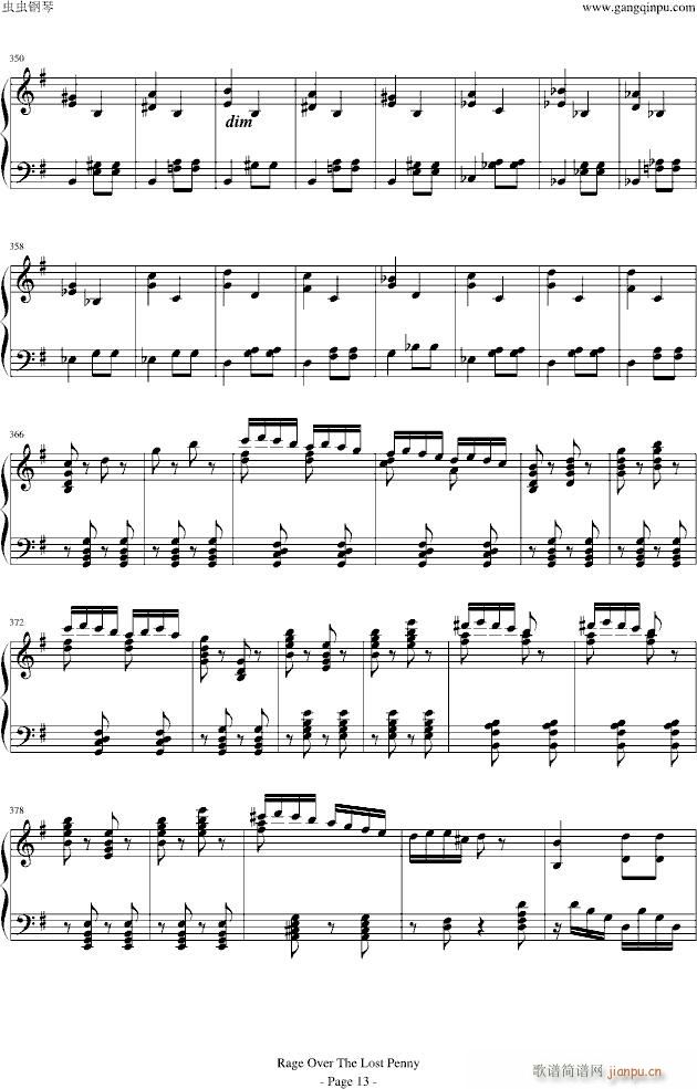贝多芬：Rage Over The Lost Penny（丢失一分钱的愤怒）_贝多芬-beethoven13