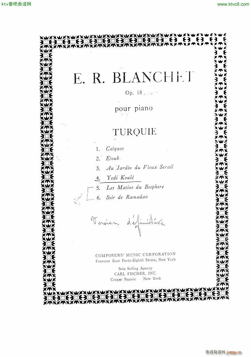 Blanchet Op 18 Turquie1