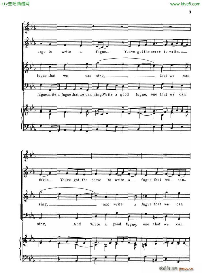 Gould Glenn So you want to write a fugue5