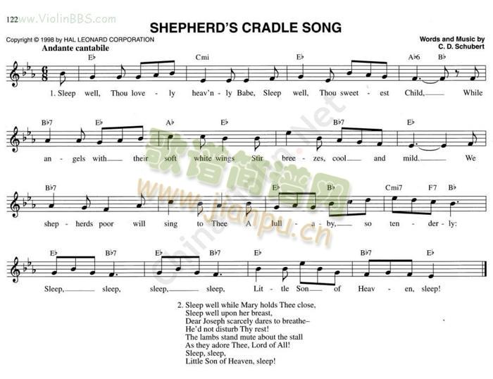 Shepherd`s Cradle Song1